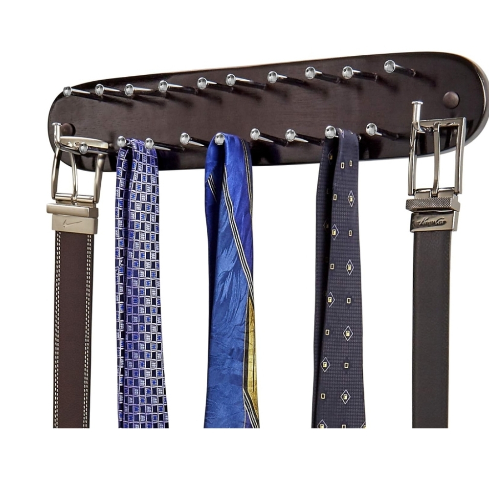 Tie Rack Wall Mounted